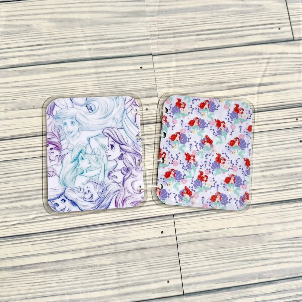 Happy planner micro size weekly layout undated the little mermaid princess